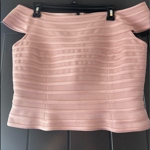 JS Collection corset top blush/pink